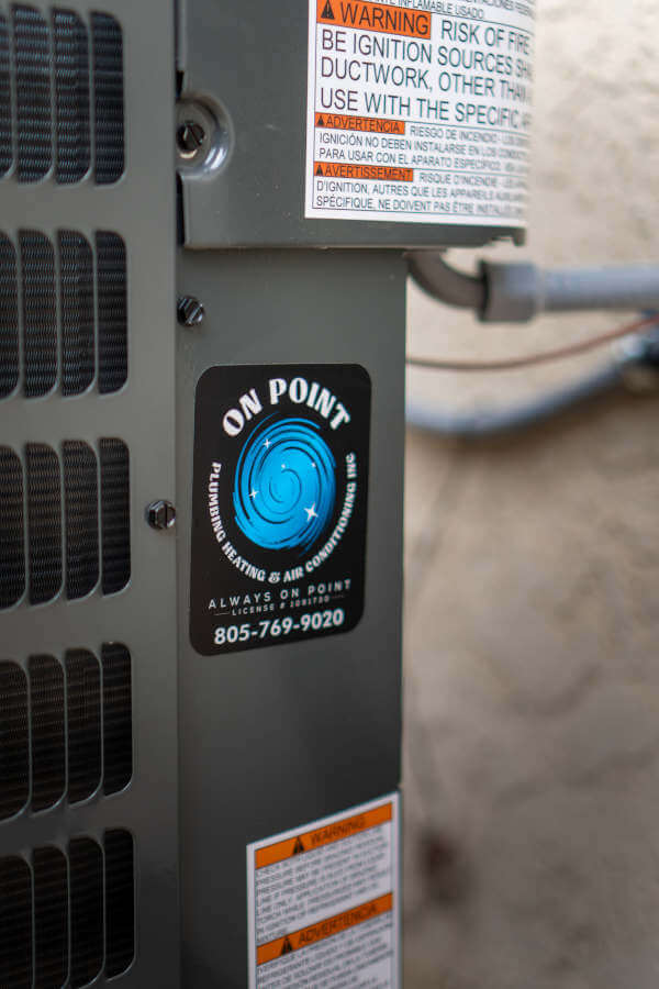 Paso Robles Heating and Cooling compressor installation