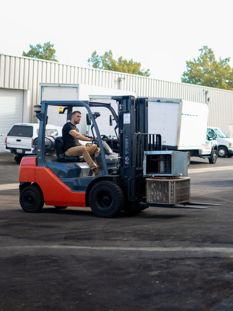 HVAC Repair in Paso Robles - Owner moving gear